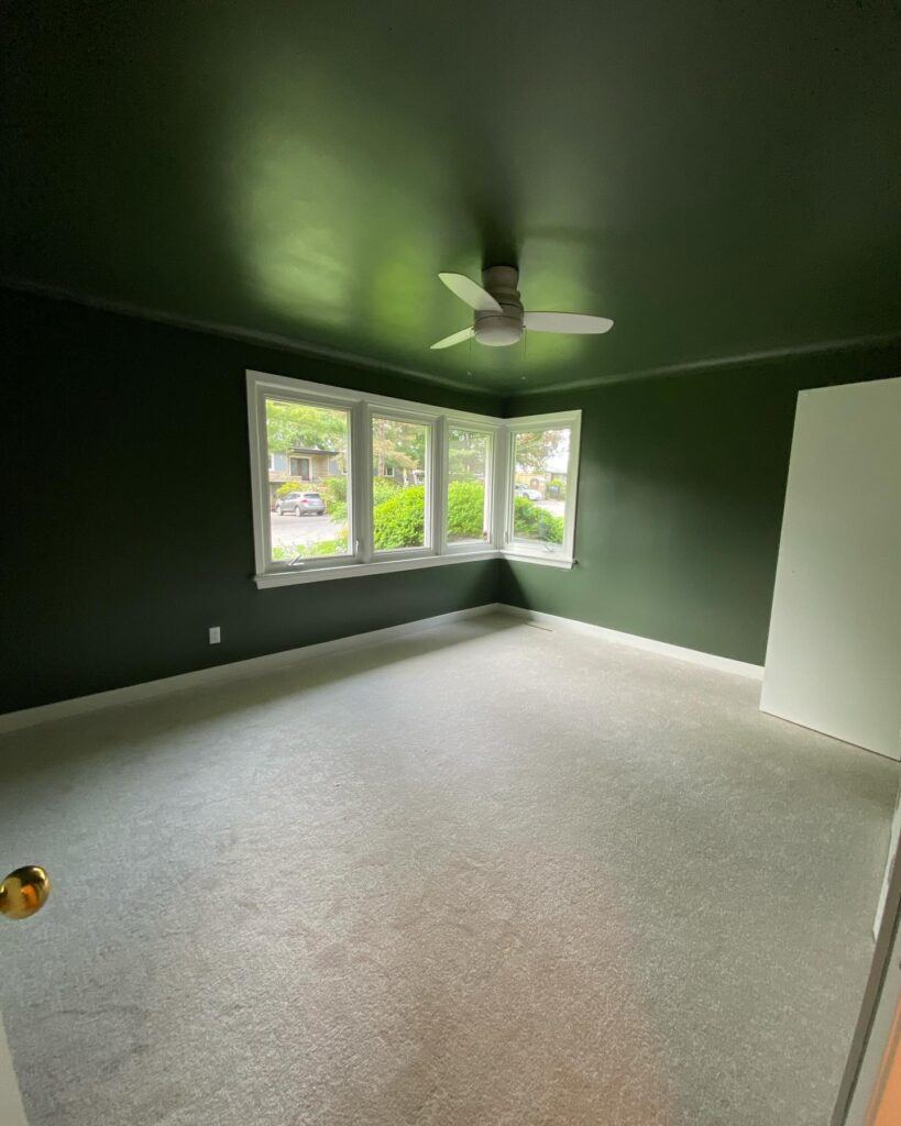 interior painting ottawa,home painting ottawa Before and after interior painting transformation in Ottawa home