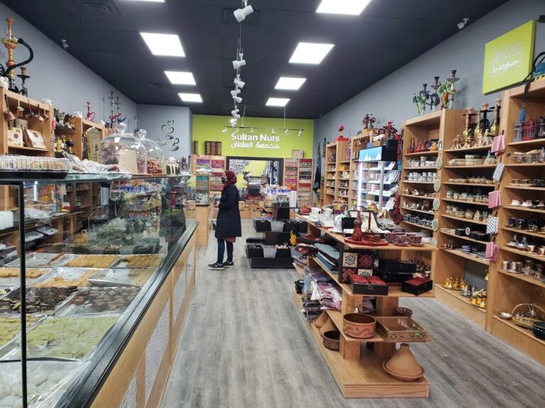 A renovated retail store in Ottawa with professionally painted walls and ceiling, completed by Silverhawk Painting.